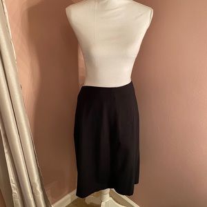 Black pencil skirt